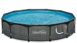 Summers Waves 12ft Round Above Ground Pool