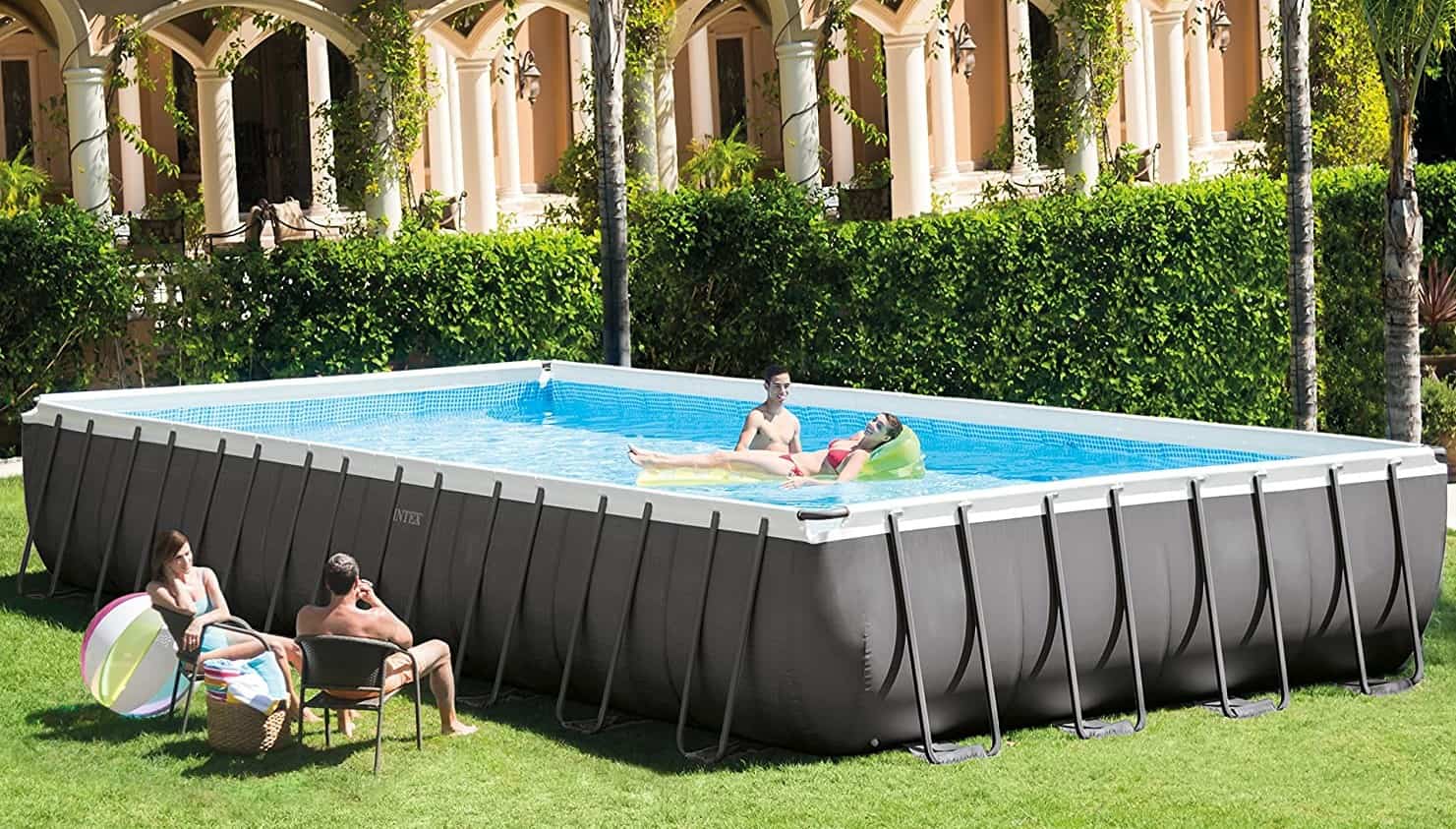 24 x 12 x 52 rectangle above ground pool costco