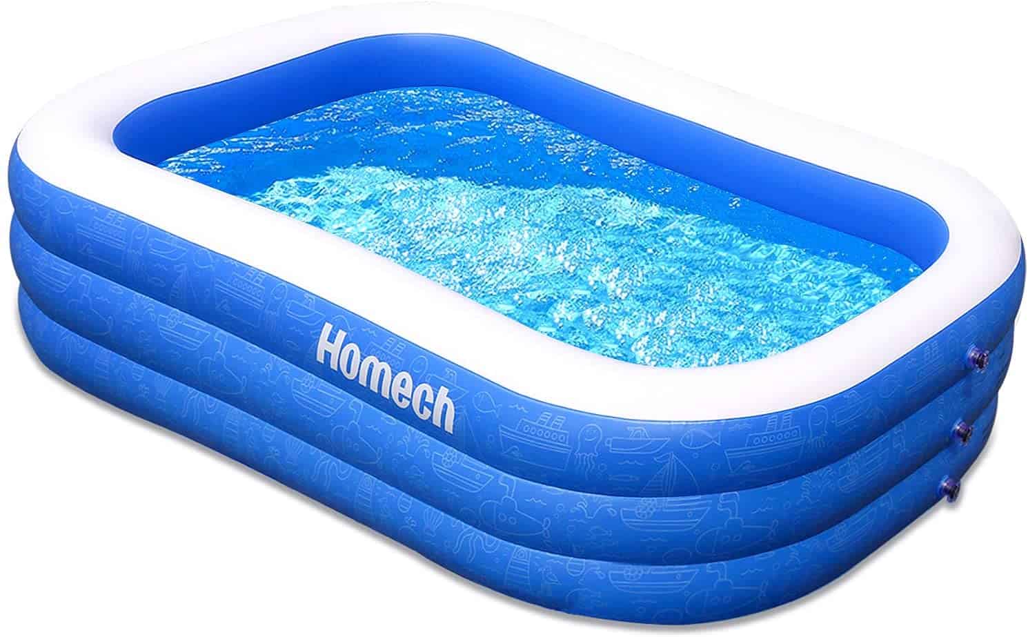 rectangular inflatable pool