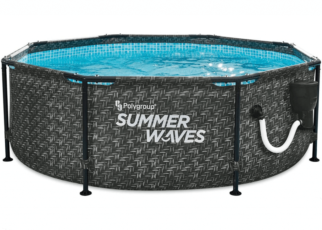 summer wave metal frame pool